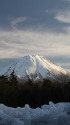 氷瀑&富士山