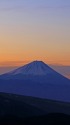 八ヶ岳山麓からの富士