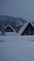 白川郷・合掌造りの雪景色