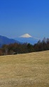 牧場より富士山遠望