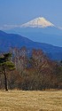 富士山遠望(手前茅が岳)