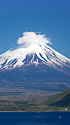 春の富士山