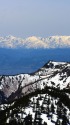 春の後立山連峰