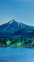 ベシ岬から見る利尻山～1977年