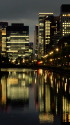 日比谷濠の夜景