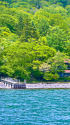 中禅寺湖 湖畔の風景