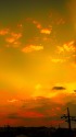 稲城の夕景