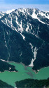 黒部湖と立山