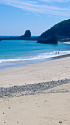 下田 田午の砂浜