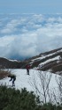 火打山下山