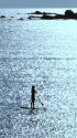煌めく海