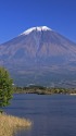 田貫湖の富士山