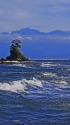 雨晴海岸から立山連峰