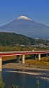 富士川からの富士山