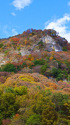 奥久慈 紅葉の山並み