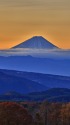 雲上の富士山