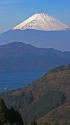 芦ノ湖越しの富士山