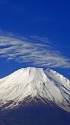 初冬の富士山