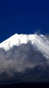 三島駅から富士山を望む