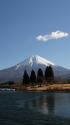 田貫湖からの富士山