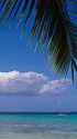 グアムの空と海