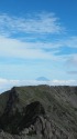 農鳥岳の上の富士