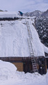 五箇山 雪晴れの朝