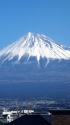新富士駅で見た富士山