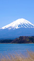 春の富士山
