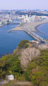 江の島から湘南の海