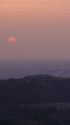 日が沈む
