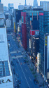 夕暮れの銀座通り