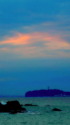 逗子海岸の夕焼け