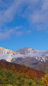 黒菱平から見る白馬三山