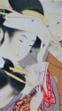 上村松園「花のにぎわい」