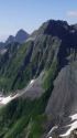 穂高の山々