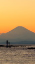 富士山と鳥居
