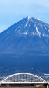 富士川橋と富士山