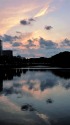 日比谷濠の夕景