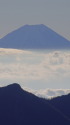 朝の富士