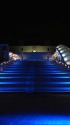 東京ビックサイトの光る階段