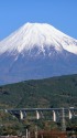 富士山と東名高速道路