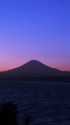 マジックアワーの富士山
