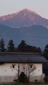 朝の常念