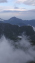常念を望む