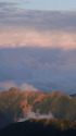 暮れゆく山々