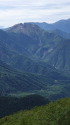 焼岳を望む