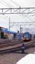 昭和の鉄道341 新八日市駅にて