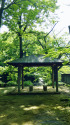 公園のあずまや