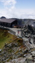 立山雄山にて
